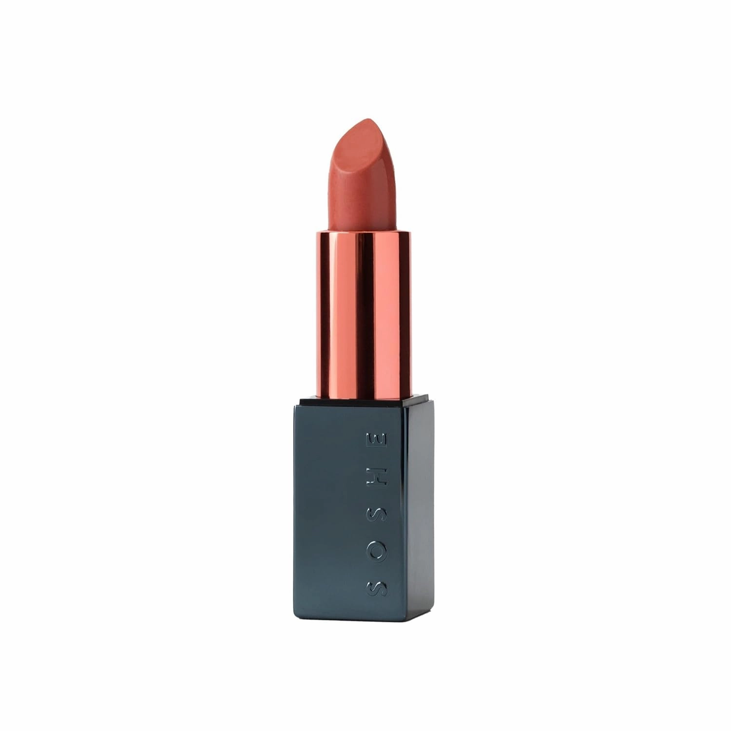 SOSHE Beauty - Ceramide Lip Silk Refill | Sheer Hydrating, Silky, Buildable Lipstick | Ceramides, Vitamin E, Shea Butter | Cruelty-Free, Certified Plastic Negative (Just Right - Pink Neutral, REFILL)