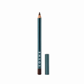 SOSHE Beauty - Soft Glide Lip Liner | Rich, Hydrating Formula | Glides Smoothly, No Skipping or Dragging | Cruelty-Free, Certified Plastic Negative (Moka - True Brown)