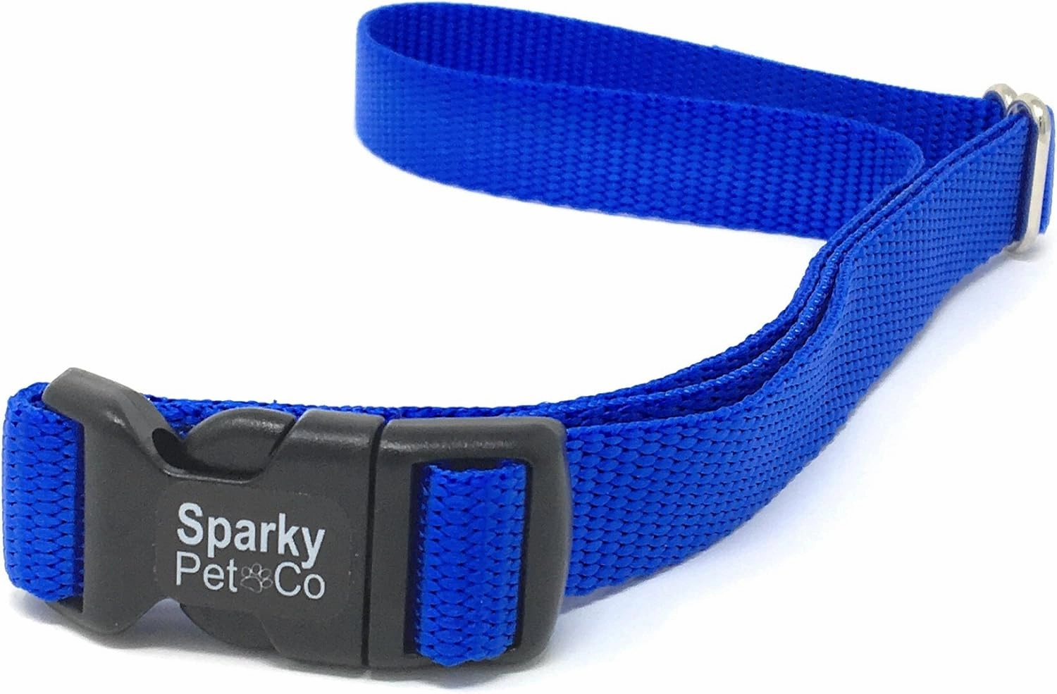 Sparky PetCo Compatible Universal 3/4" Solid Nylon Replacement Straps for Stay & Play, Stubborn Dog,Yard Max Systems (Blue)