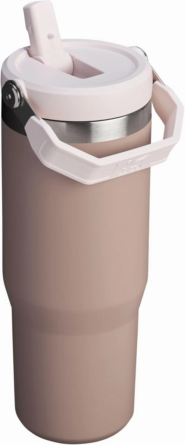 STANLEY IceFlow Stainless Steel Tumbler - Vacuum Insulated Water Bottle for Home, Office or Car Reusable Cup with Straw Leak Resistant Flip Cold for 12 Hours or Iced for 2 Days