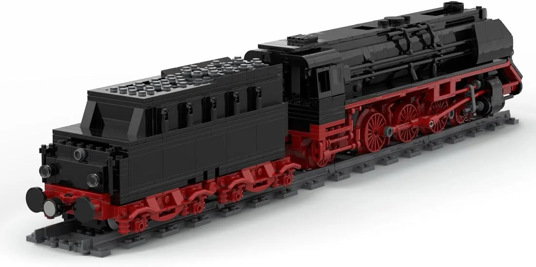 Steam Train Building Sets, 1102Pcs Baureihe 01.5. RC Vapor Train Style Innovative Assembly Building Block MOC Toy