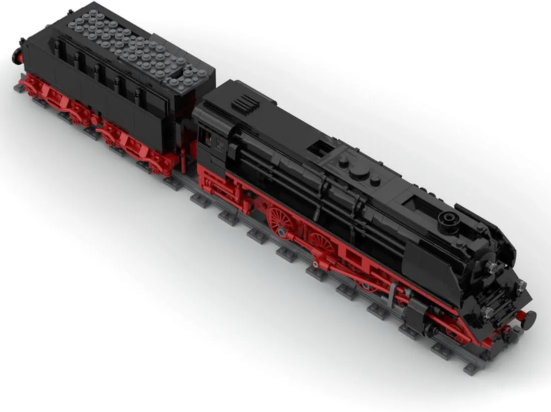 Steam Train Building Sets, 1102Pcs Baureihe 01.5. RC Vapor Train Style Innovative Assembly Building Block MOC Toy