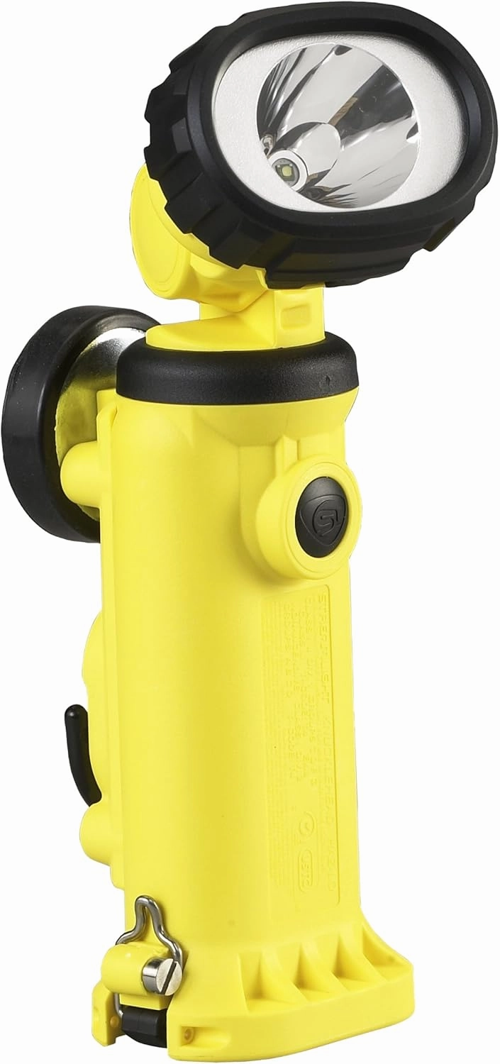 Streamlight 91722 Knucklehead HAZ-LO Rechargeable Spot Light with 120-volt AC Charger, Yellow - 150 Lumens