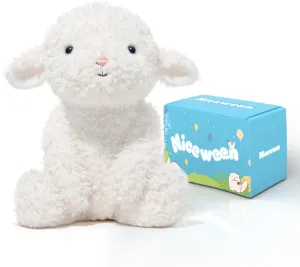 Stuffed Animals Sheep Plush Toys 11.8 inches Sheep Stuffed Animal Soft and Cuddly for Boys and Girls Doll Gift for Kids