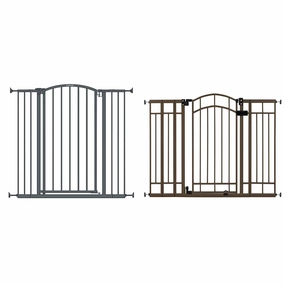 Summer Infant Extra Tall Decor Safety Pet and Baby Gate, 28' - 38.25' Wide, 36" Tall & Multi-Use Decorative Safety Gate