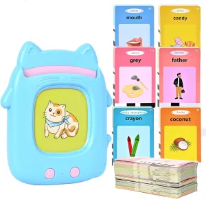 Talking Flash Cards for Toddlers, Kids Toys for 3 4 5 6 Year Old Boys and Girls, Learning Educational Toys with 224 Sight Words, Toddler Learning Activities Cards,Toddler Toy for Christmas Birthday