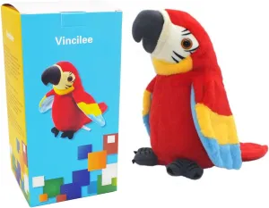 Talking Parrot No Matter What You Say Will Repeat What You Say Funny Learning Good Helper Bring You Happiness Parrot Toys Speaking Parrot Multifunctional Electric Plush