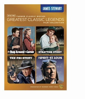 TCM Greatest Classic Legends: James Stewart (The Shop Around the Corner / The Stratton Story / The FBI Story / The Spirit of St. Louis)