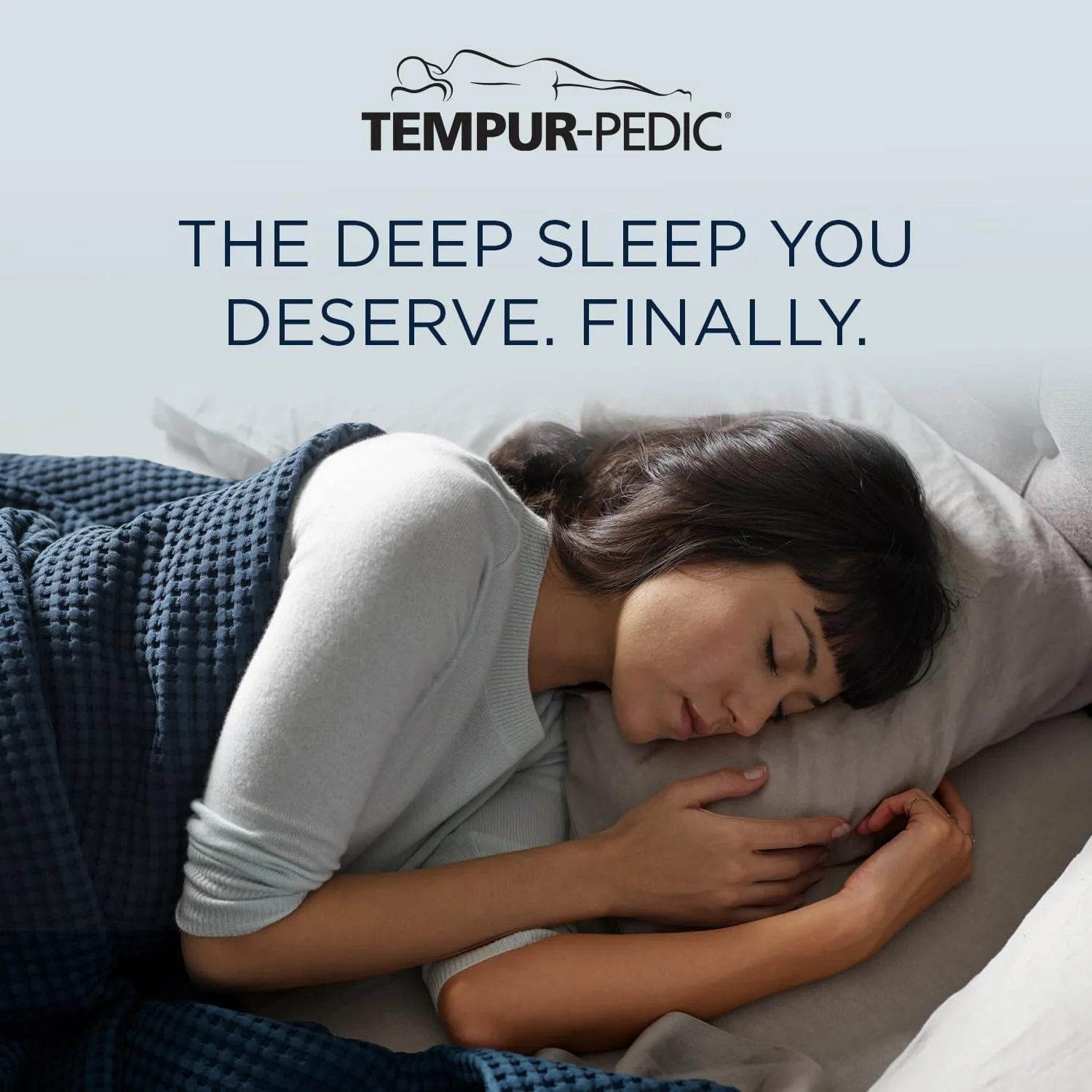 TEMPUR Classic Cotton Sheet Set Cool Gray - King