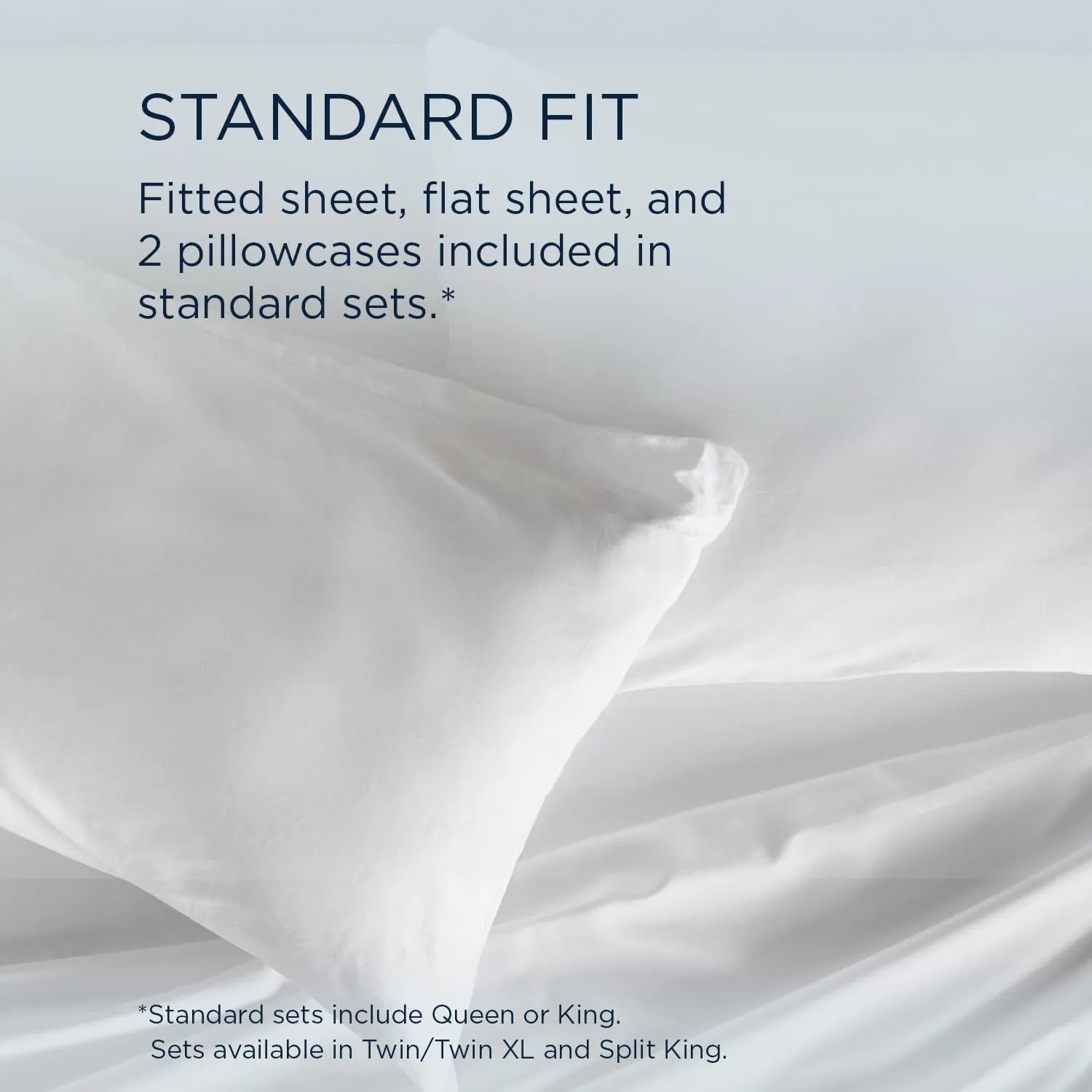 TEMPUR Classic Cotton Sheet Set Cool Gray - King