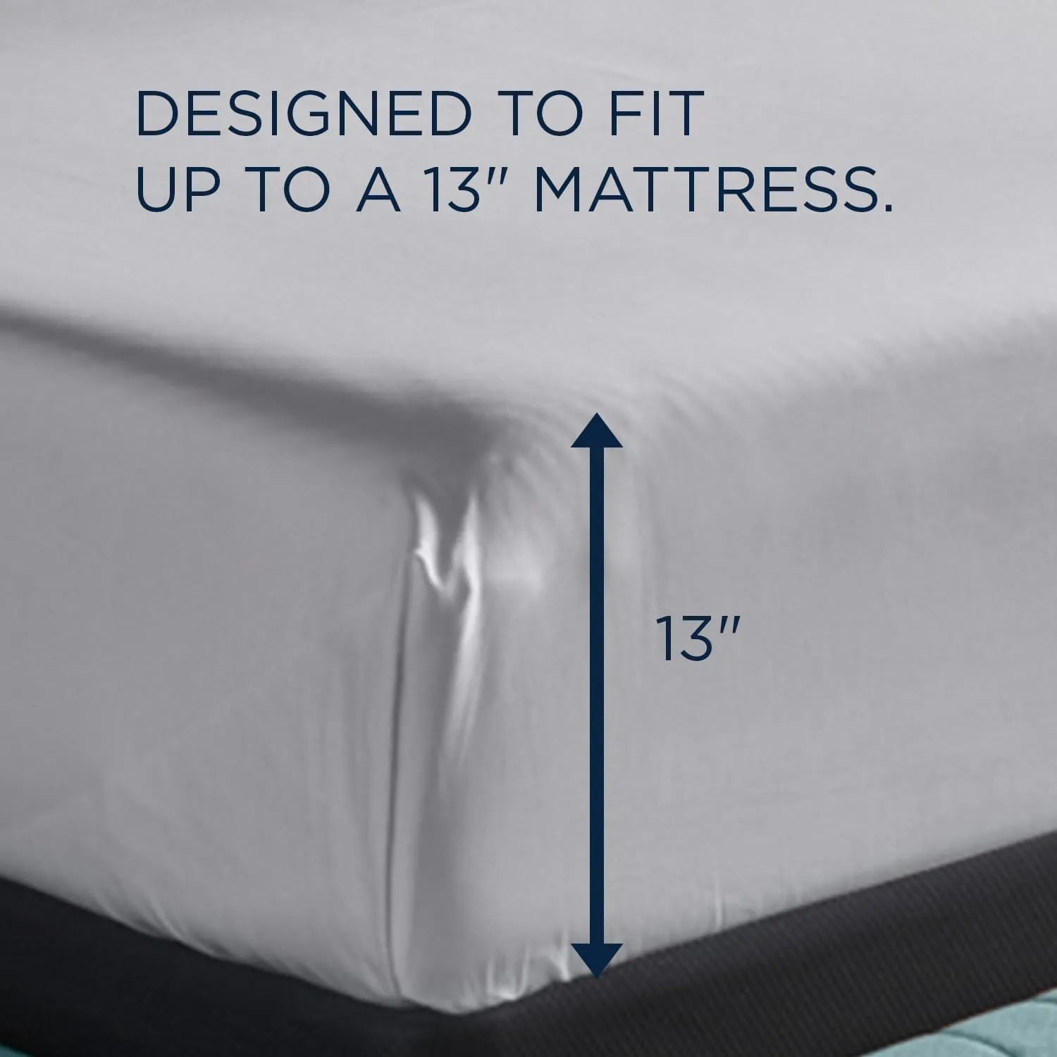 TEMPUR Classic Cotton Sheet Set Cool Gray - King