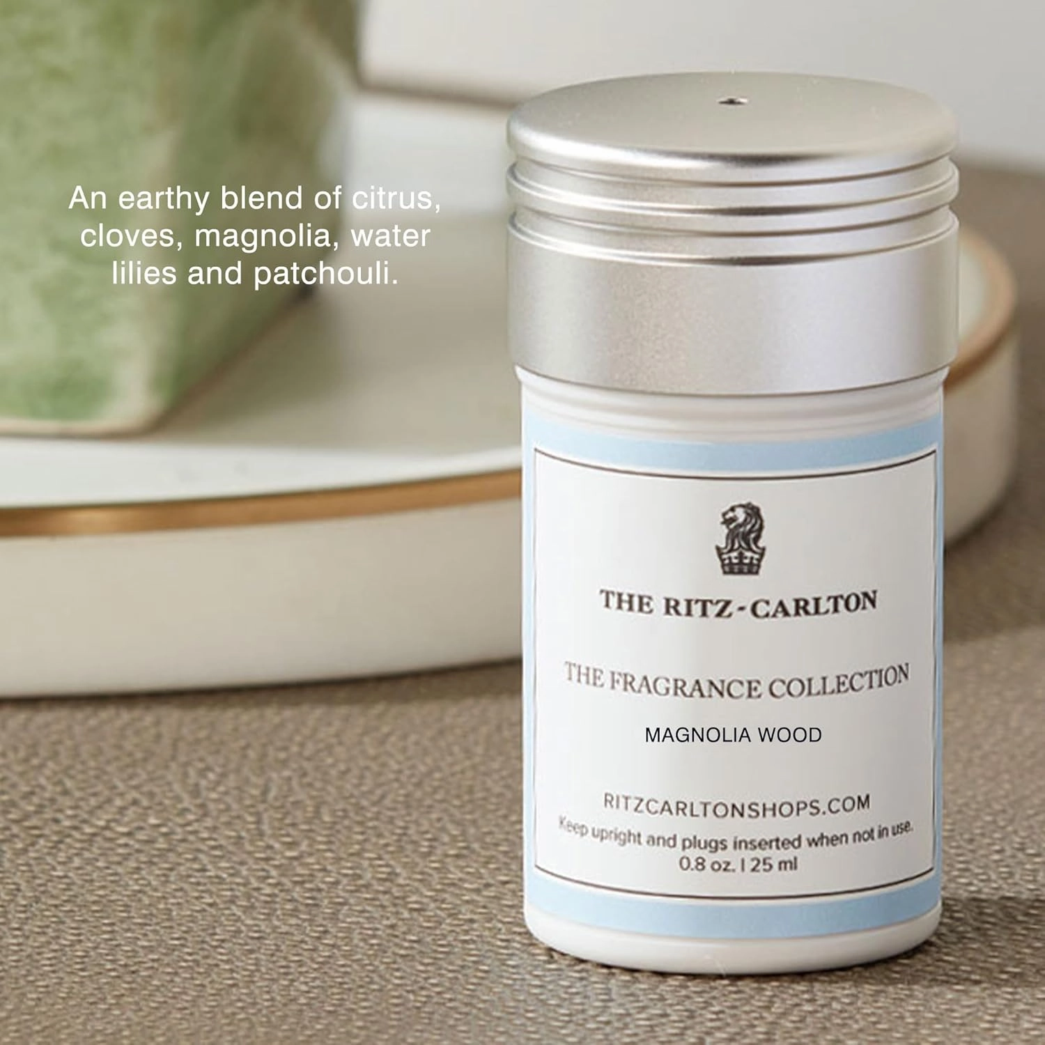 The Ritz-Carlton Room Diffuser Refill - Magnolia Wood - Notes of Citrus, Cloves, Magnolia, Water Lilies, and Patchouli