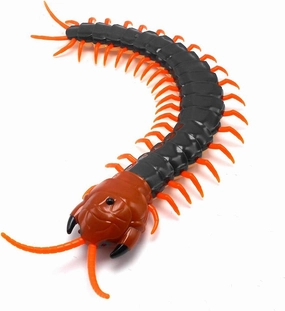 Tipmant Simulation RC Centipede Scolopendra Realistic Remote Control Vehicle Car Animal Insect Large Size Electric Prank Toy Kids Christmas Birthday Gifts (Navy Green)