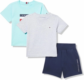 Tommy Hilfiger boys 3pc Short Set