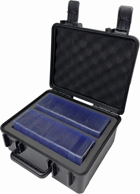 Toploader Storage Box for 3" x 4" 35pt Rigid Card, Holds 300  Top Loaders, Trading Card Case for Magnetic Cards, TCG/Sports Card Storage Box
