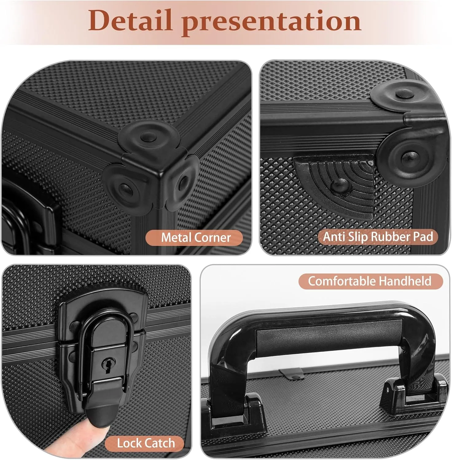 Toploaders Storage Box for 3" x 4" 35pt Rigid Card, Top Loader Storage with 3 Partition Holds 600  Toploaders, Magnetic Card Holders
