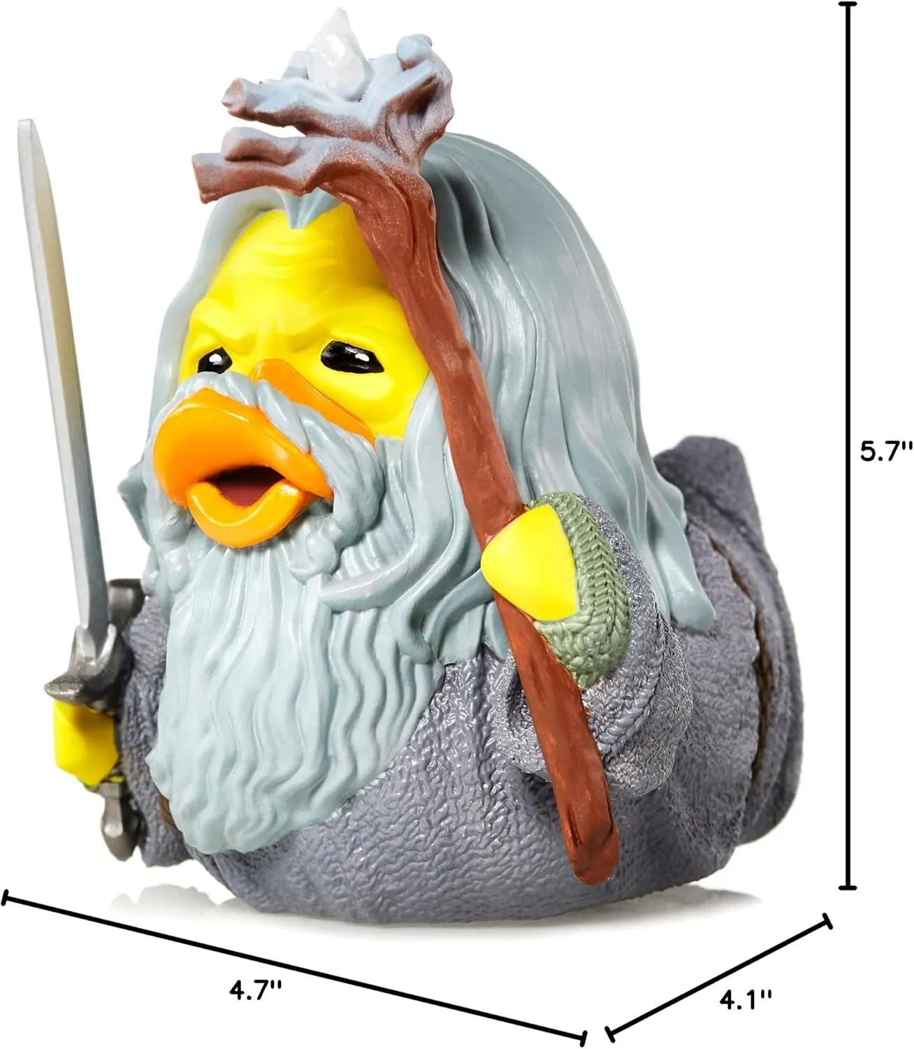 TUBBZ Boxed Edition: Lord of The Rings - Gandalf (YSNP) Cosplaying Rubber Duck Vinyl Figure