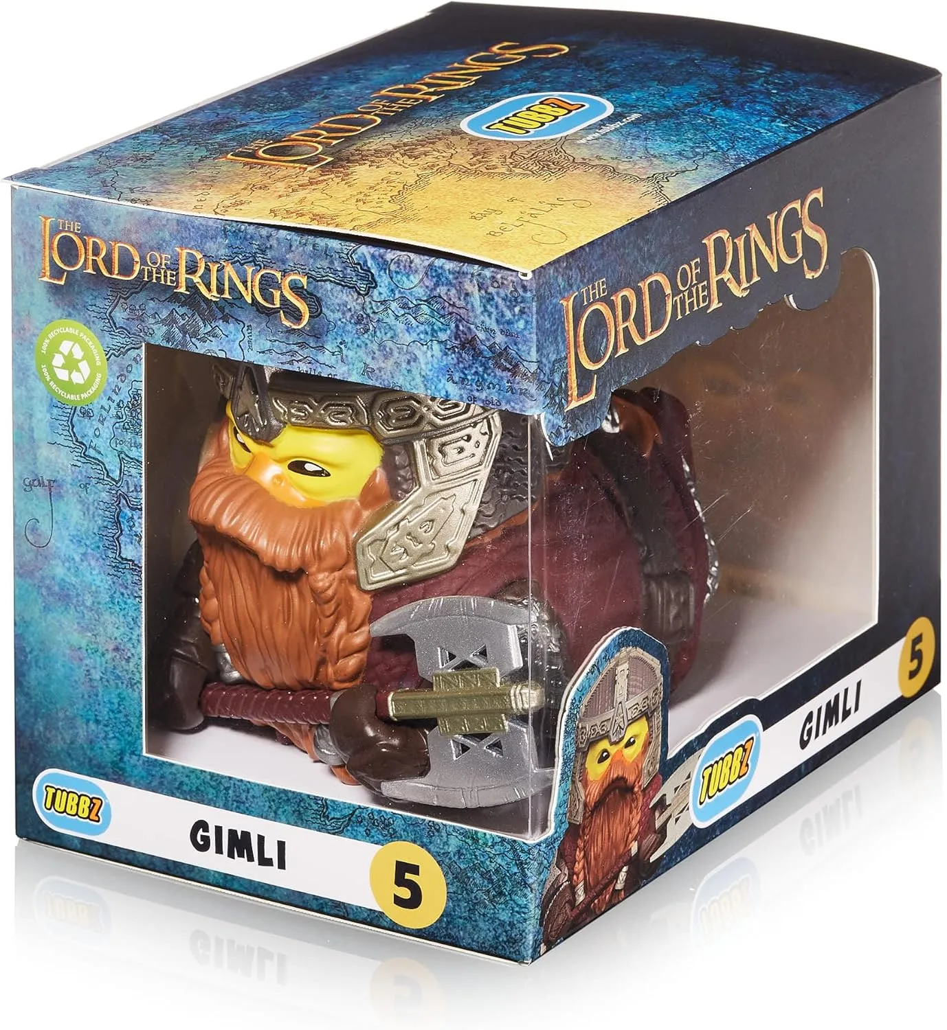 TUBBZ Boxed Edition: Lord of The Rings - Gimli Cosplaying Rubber Duck Vinyl Figure