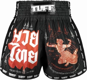 Tuff Sport Retro Muay Thai Shorts Boxing Shorts Classic Slim Cut MMA Kickboxing Workout Set Clothing Training