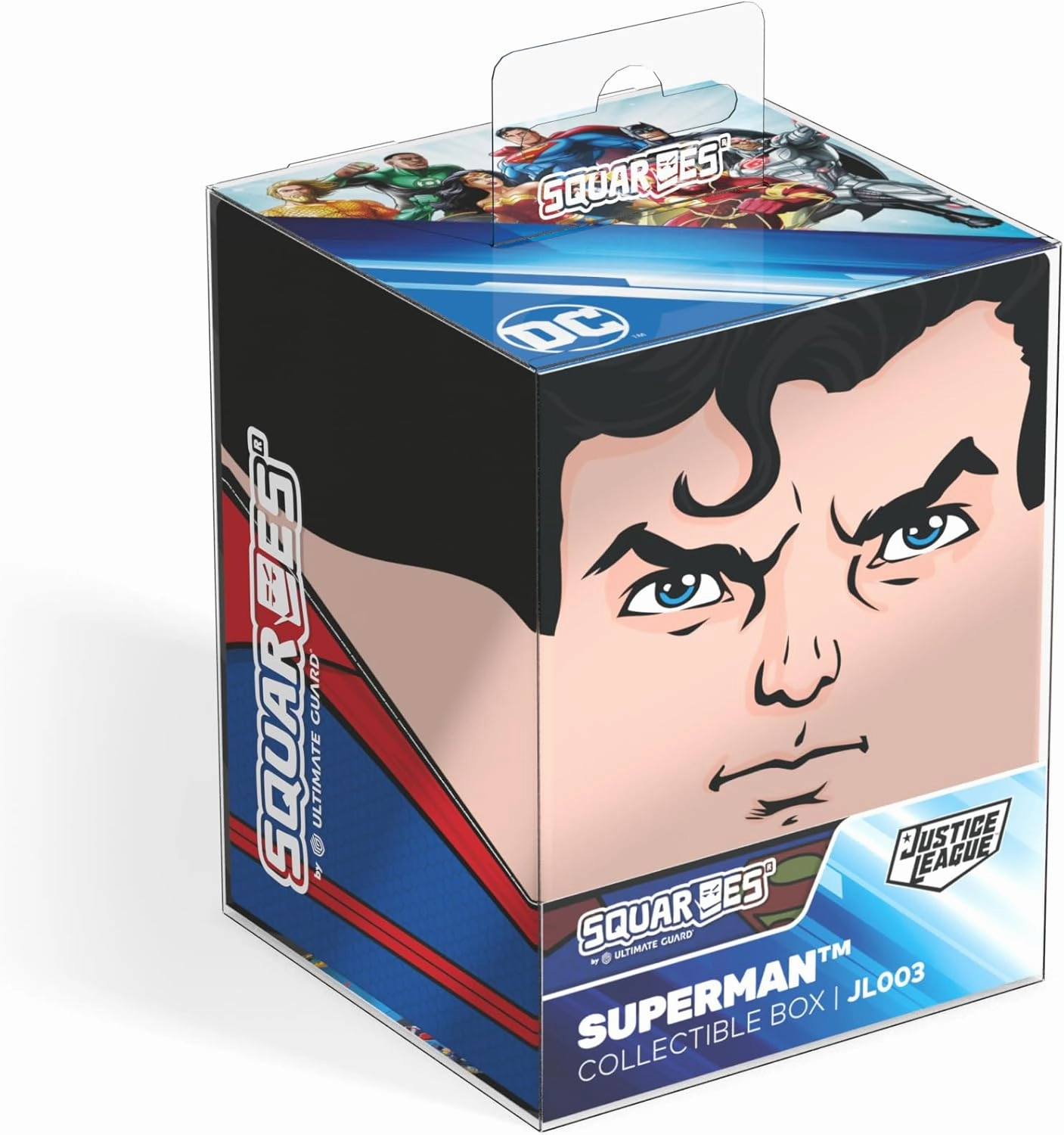 Ultimate Guard - Squaroes - Boulder 100  - DC Justice League Wave 1 - JL003 - Superman