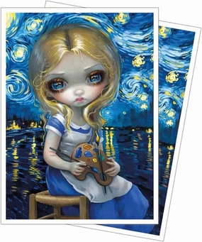 Ultra PRO - Jasmine Becket-Griffith 105ct Apex Deck Protector Sleeves for Tate Licensing, Fantasy Art Artist Series Surreal Artwork Shuffle-Friendly Trading Card Sleeves Protection Gloss Finish