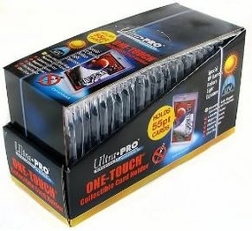 Ultra Pro ONE-Touch 55pt Magnetic Card Holder for Pokemon Cards, Card Binder & Pokemon Booster Box - Premium Protection for Sports, Baseball, Yu-Gi-Oh, One Piece, Basketball Cards - 55pt 25ct Box