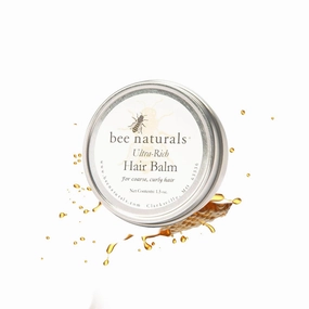Ultra-Rich Hair Balm 1.5 Oz - Nourishes Coarse, Curly & Dry Hair - Silicone-Free, Natural Ingredients for Conditioning & Shine Without Sticky Residue