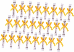 UPKOCH 50pcs Miniature Graduation Bear Dolls Scroll Certificates Cute Graduation Decorations for Parties Doctoral and Gowns Random Colors for Miniature Scenes