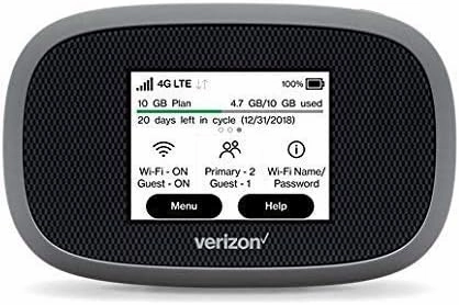 Verizon Wireless Jetpack 8800L 4G LTE Advanced Mobile Hotspot (No Sim Card Included) (Renewed)