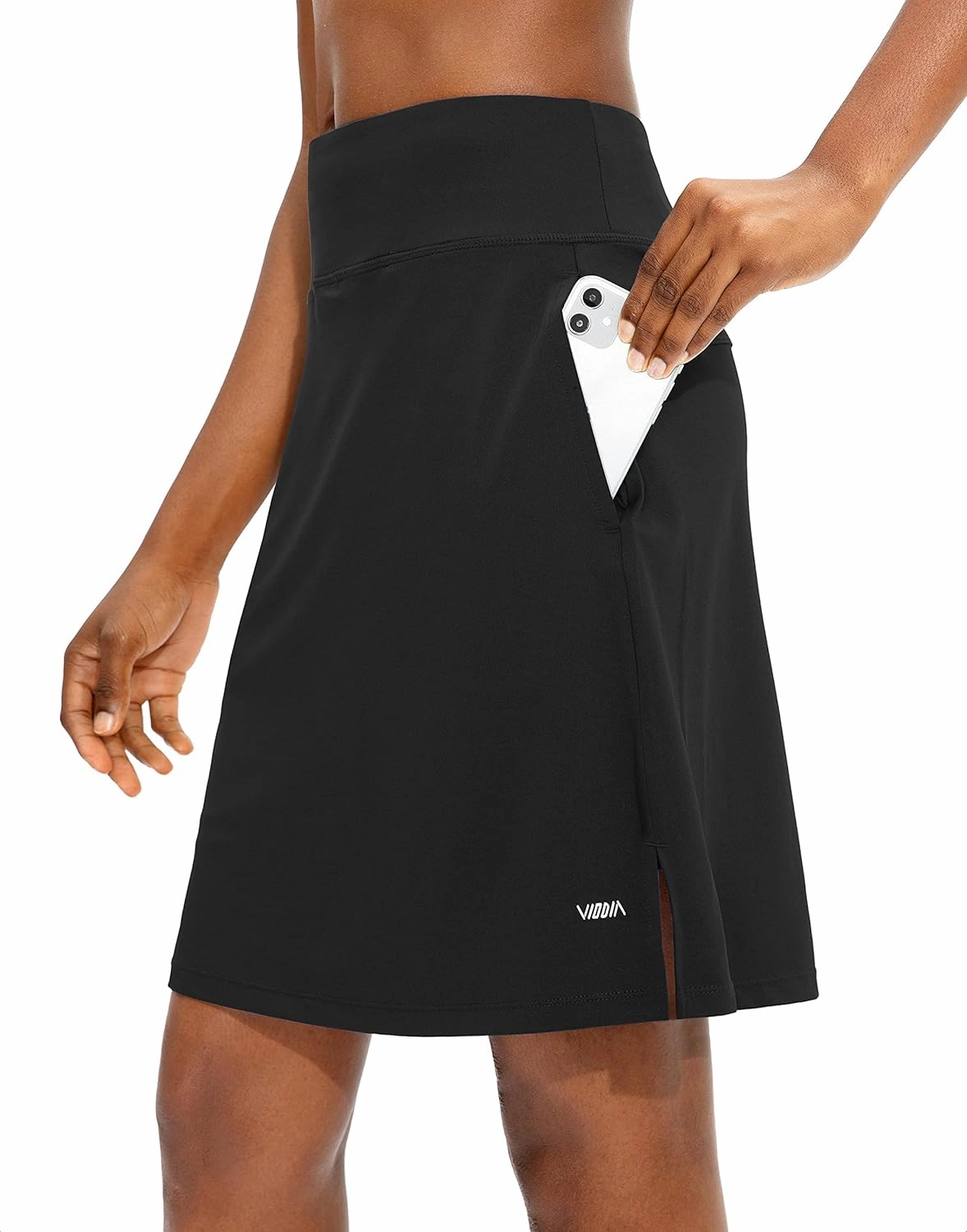 Viodia Women's 20" Knee Length Skorts Skirts UPF50  Athletic Tennis Golf Skirt for Women Casual Summer Skirts
