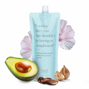 VoCÊ Haircare – Natural Cocoa and Marshmallow Hair Mask | Repairing, Smoothing, Anti-Frizz, Vegan, Cruelty-Free, Clean Haircare, Leaping Bunny Certified (6.8 oz | 200 ml)