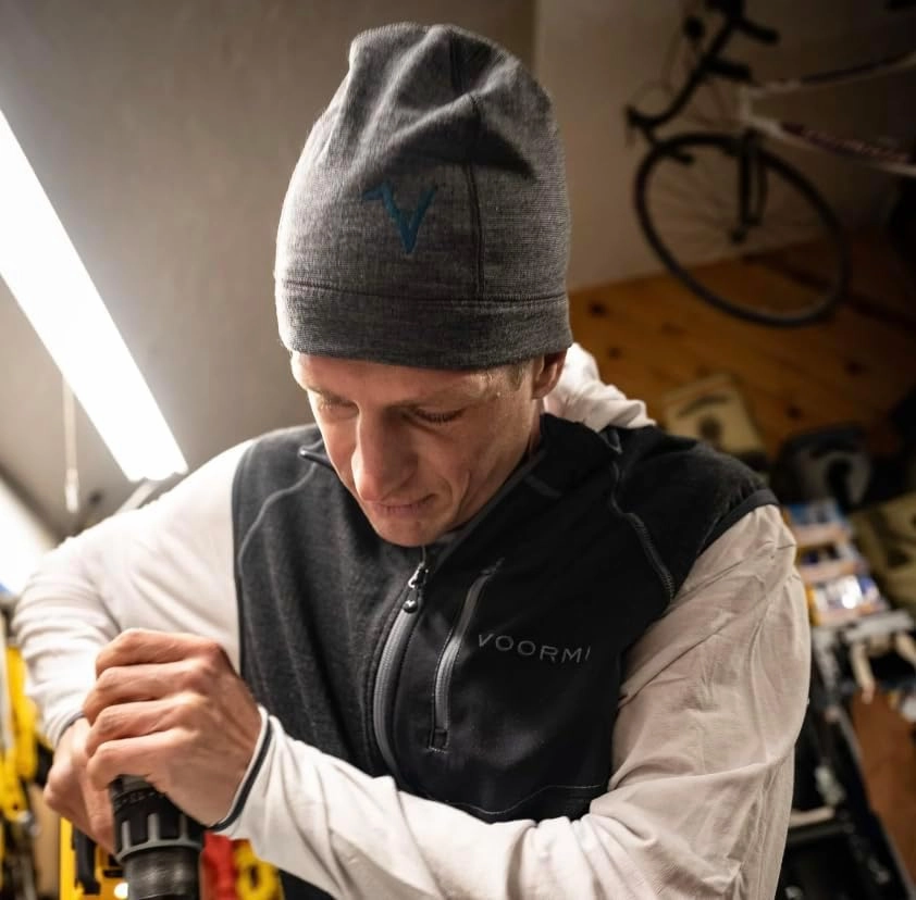 VOORMI High-Performance Wool Beanie | Surface Hardened™ Thermal & Dual Surface™ Moisture-Wicking | Made in USA | Eco-Friendly
