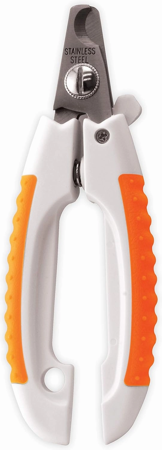 WAHL Pet Nail Clipper for Cutting Dog, Cat, & Animal Claws with Razor Sharp Stainless Steel Blades & Protective Safety Guard Locks for Safe Claw Care – Model 858448
