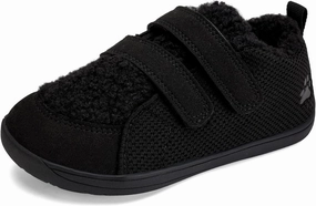 WateLves Toddler Little Kids Wide Barefoot Shoes Warm Winter House Shoes Baby Girls Boys Zero Drop Minimalist Plush Warm Sneakers for Indoor Outdoor