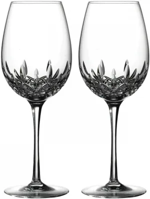 Waterford Lismore Essence Crystal Goblet, Set of 2