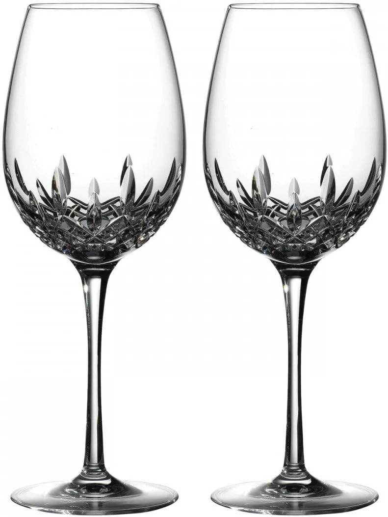 Waterford Lismore Essence Crystal Goblet, Set of 2