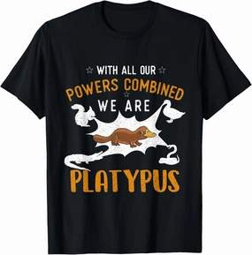 We Are All Platypus - Marine Biologist Sea Animal Lover T-Shirt