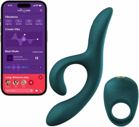 We-Vibe Date Night Couples Sex Toy Set | Rabbit Vibrator & Vibrating Cock Ring | Adult Sex Toys | App Enabled Clitoral, G Spot Stimulator and Penis Ring | Partner Play Massagers for Men and Women