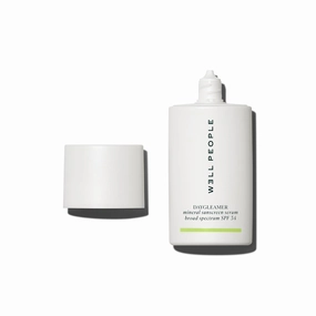 Well People Daygleamer Mineral Sunscreen Serum SPF 34, Blendable Formula with Vitamin C & Niacinamide Hydrates Skin and Delivers Broad-Spectrum Protection, Vegan & Cruelty Free, 1.7 Oz