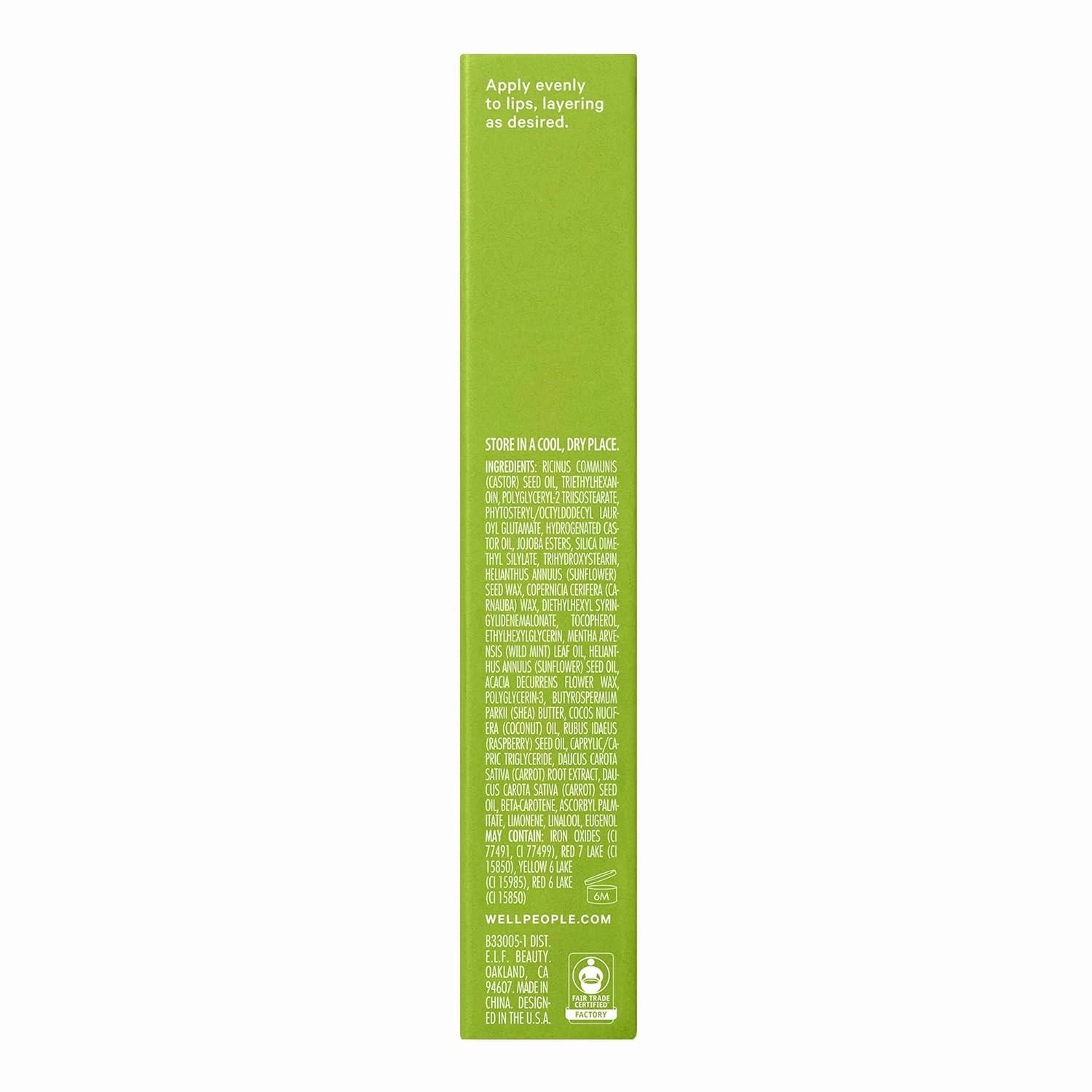 Well People Lip Nurture Hydrating Balm, Lip Balm For Hydration & Vibrant Sheer Color, Soothes & Softens Lips, Vegan & Cruelty-free, Black Cherry