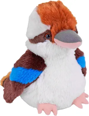 Wild Republic Cuddlekins Mini, Kookaburra, Stuffed Animal, 8 inches, Gift for Kids, Plush Toy, Fill is Spun Recycled Water Bottles