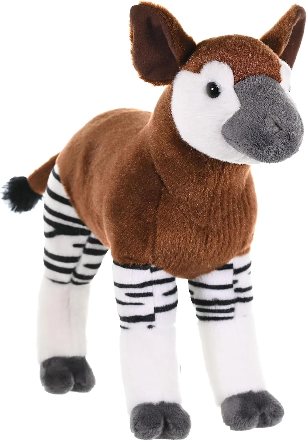 Wild Republic Okapi Plush, Stuffed Animal, Plush Toy, Gifts for Kids, Cuddlekins 12 Inches