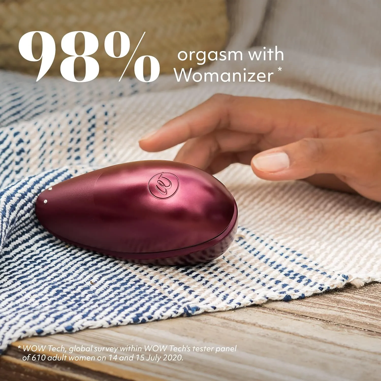 Womanizer Liberty 1 Clit Sucker Sex Toy | Adult Toys for Women | 6 Suction Speeds | Clitoris Vibrator for Woman & Couples | Vibrating Sexual Pleasure Tools for Women | Clitoral Stimulator Dildo | Red