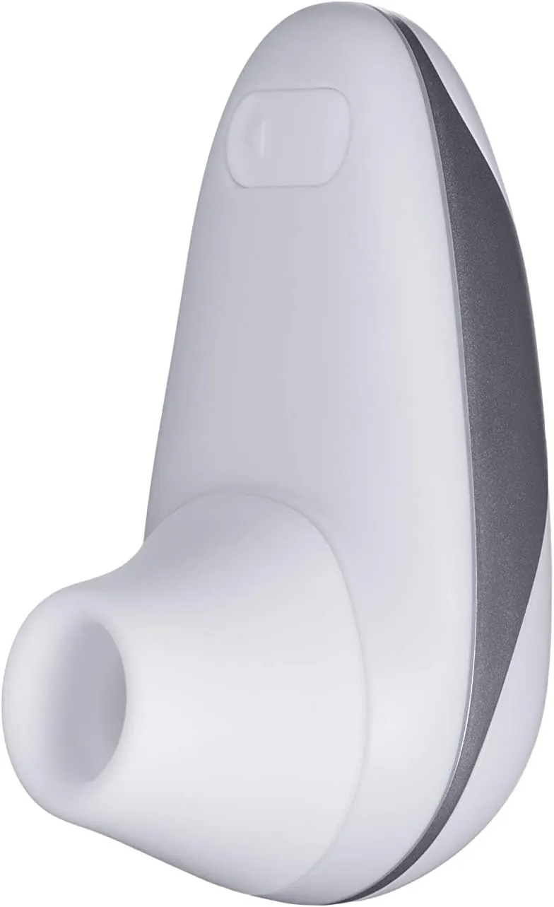 Womanizer Starlet Clitoris Vibrator Sex Toy | Clit Stimulator with 4 Suction Speeds | Vibrating Dildo Adult Toys for Women | Clit Sucker Sexual Pleasure Tools for Women | Personal Massager | White