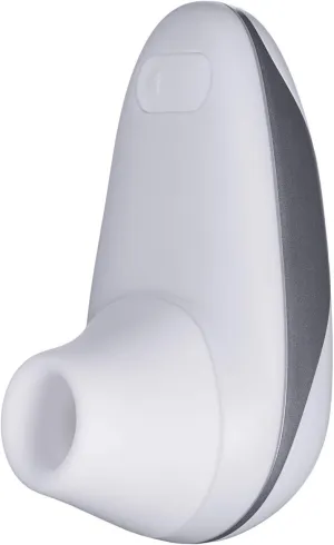 Womanizer Starlet Clitoris Vibrator Sex Toy | Clit Stimulator with 4 Suction Speeds | Vibrating Dildo Adult Toys for Women | Clit Sucker Sexual Pleasure Tools for Women | Personal Massager | White