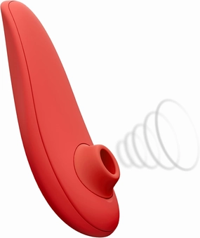 Womanizer Special Edition Clitoris Vibrator for Women | Clit Sucker Adult Toys | Vibrating Sex Toy | Clitoral Stimulator for Woman | 12 Suction Speeds | Waterproof & Rechargeable Stimulation | Red