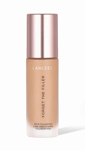 Women's Forget the Filler Skin-Plumping Line-Smoothing Foundation, 12M, medium with cool-neutral undertones, 1.0 Ounce