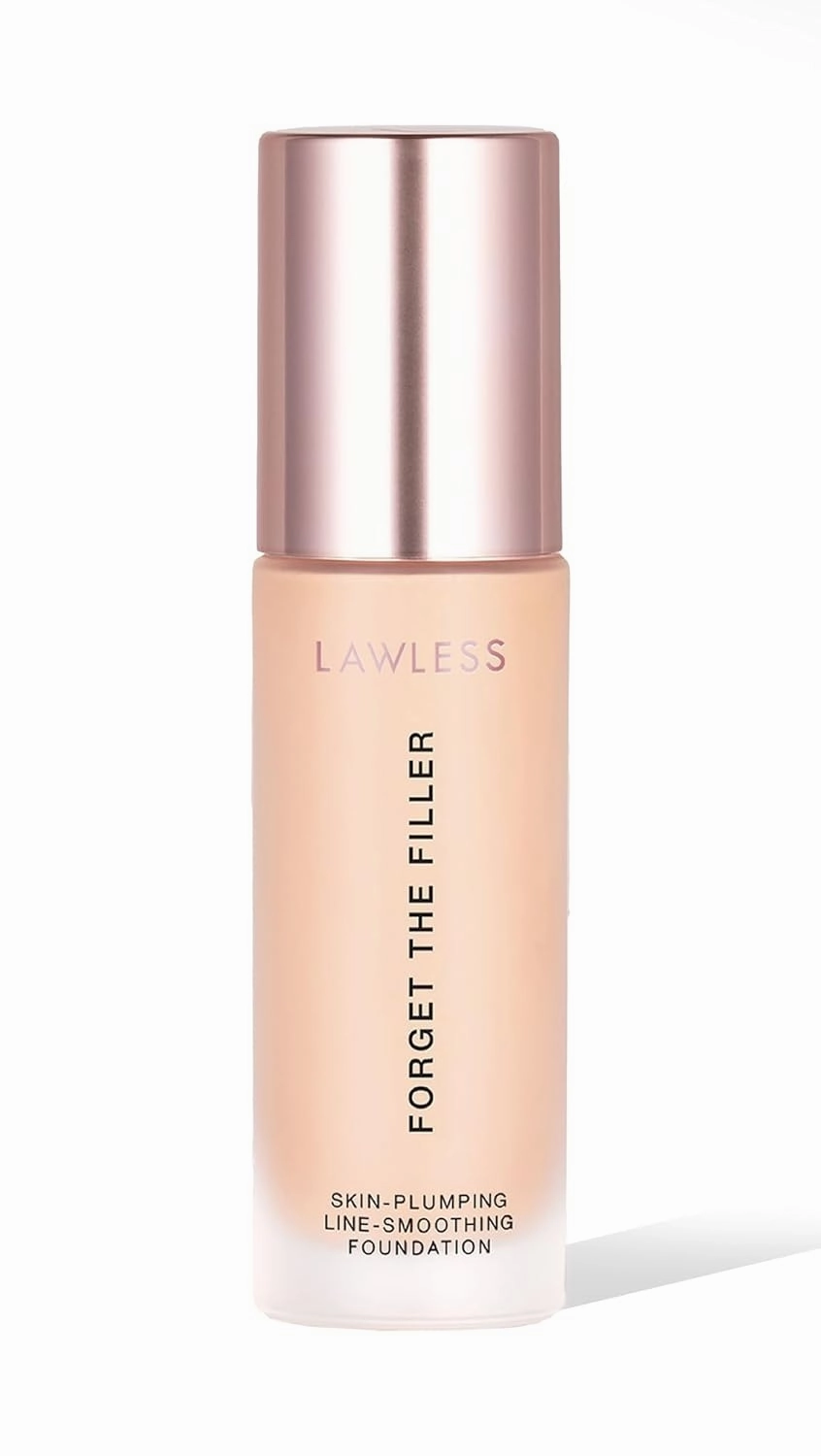Women's Forget the Filler Skin-Plumping Line-Smoothing Foundation, 3F, fair with warm-golden undertones, 1.0 Ounce