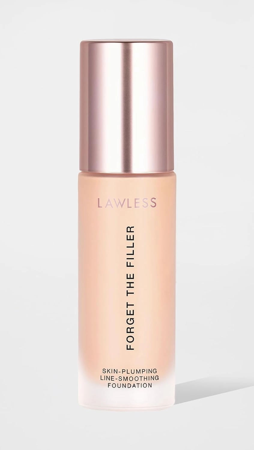 Women's Forget the Filler Skin-Plumping Line-Smoothing Foundation, 3F, fair with warm-golden undertones, 1.0 Ounce