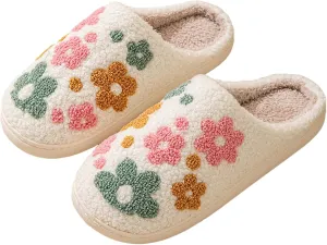 Women's Men's Strawberry Slippers Cute Fruit Home Slippers Winter Fuzzy Memory Foam Fluffy Warm House Shoes